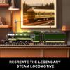 Mould King 12044 Classic Steam Locomotive Model Blocks, 1766 Pieces, Static Display Model Train, Building Toy for Teens & Adults, Perfect for