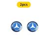 Car Key Logo Sticker Emblem Badge Aluminum DIY For Mercedes Benz A B C E S M Class AMG CLA CLS W212 W213 W204 W205 W176 W210 JO1