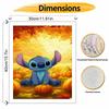 Disney Stitch autumn pumpkin oil painting art set handmade diy gift home decoration