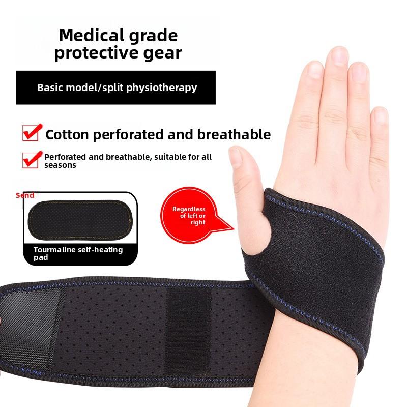 

Durable And Safe Adjustable Wrist Brace Perfect For Women Men Support Wrap Strap Hand Carpal Tunnel Brace Fitness Suitable Both Right Left Hand