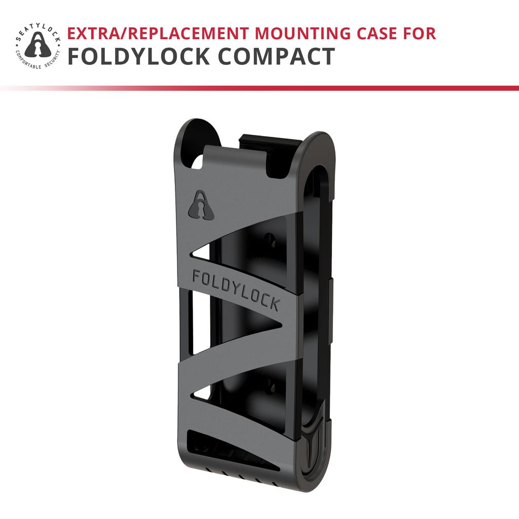 Seatylock Foldilock Compact Bicycle Lock Mounting Carrying Case Ultralight Mounting Bracket Case for Foldilock Compact Folding Bike Lock Portable and
