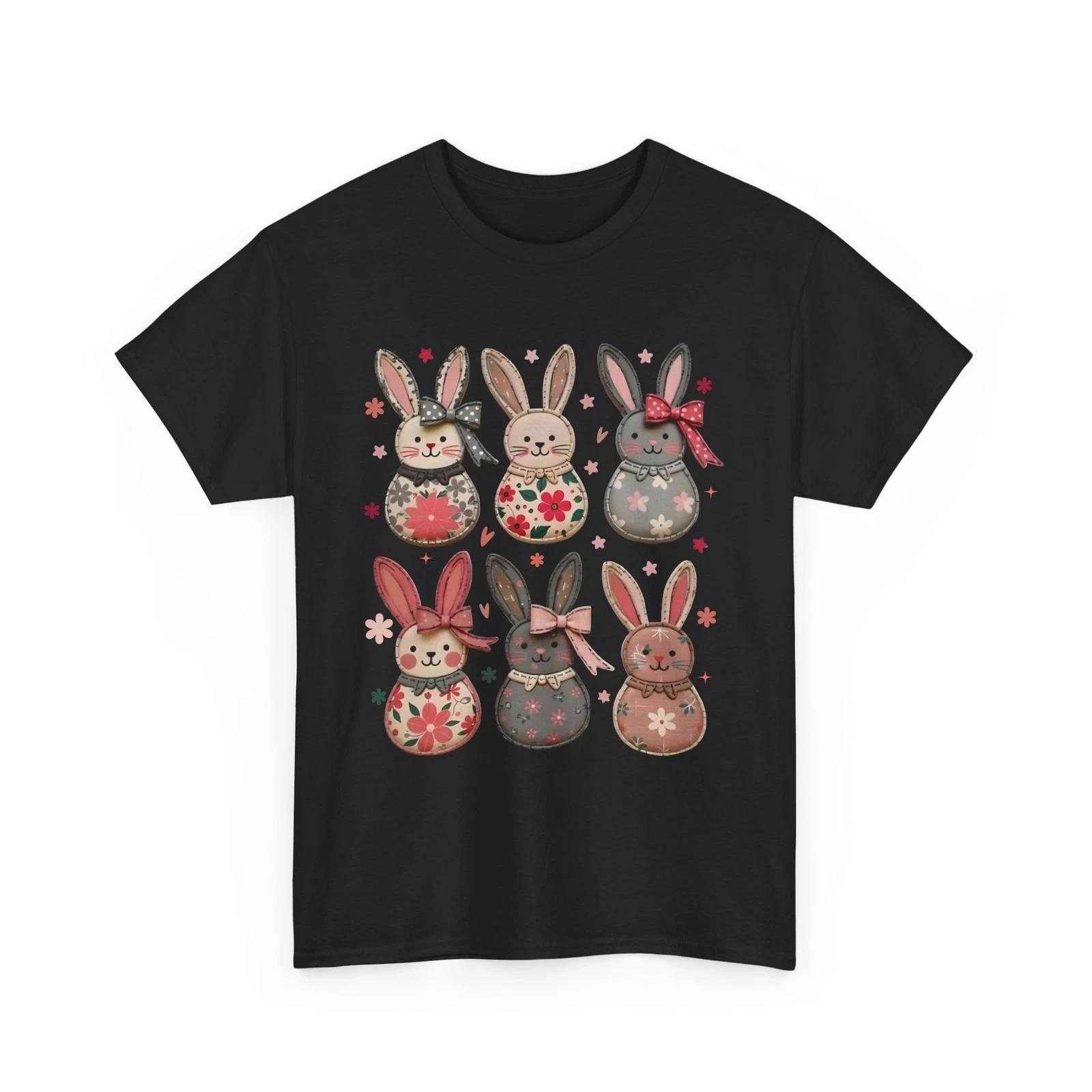 

Outdoor Adventure T-Shirt | Spring Explorer & Fresh Air Tee | bunny floral 3XL