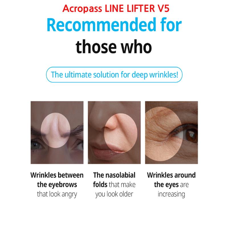 Atomy Oryginalny zestaw 5 plastrów Acropass Line Lifter Premium Anti-Aging Patch