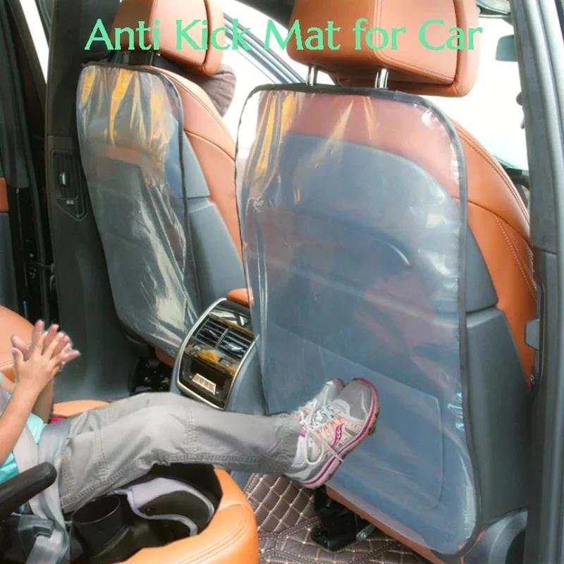 Car seat backrest protection cover, waterproof and anti-kick seat backrest cover, car anti-fouling protection pad 1/2