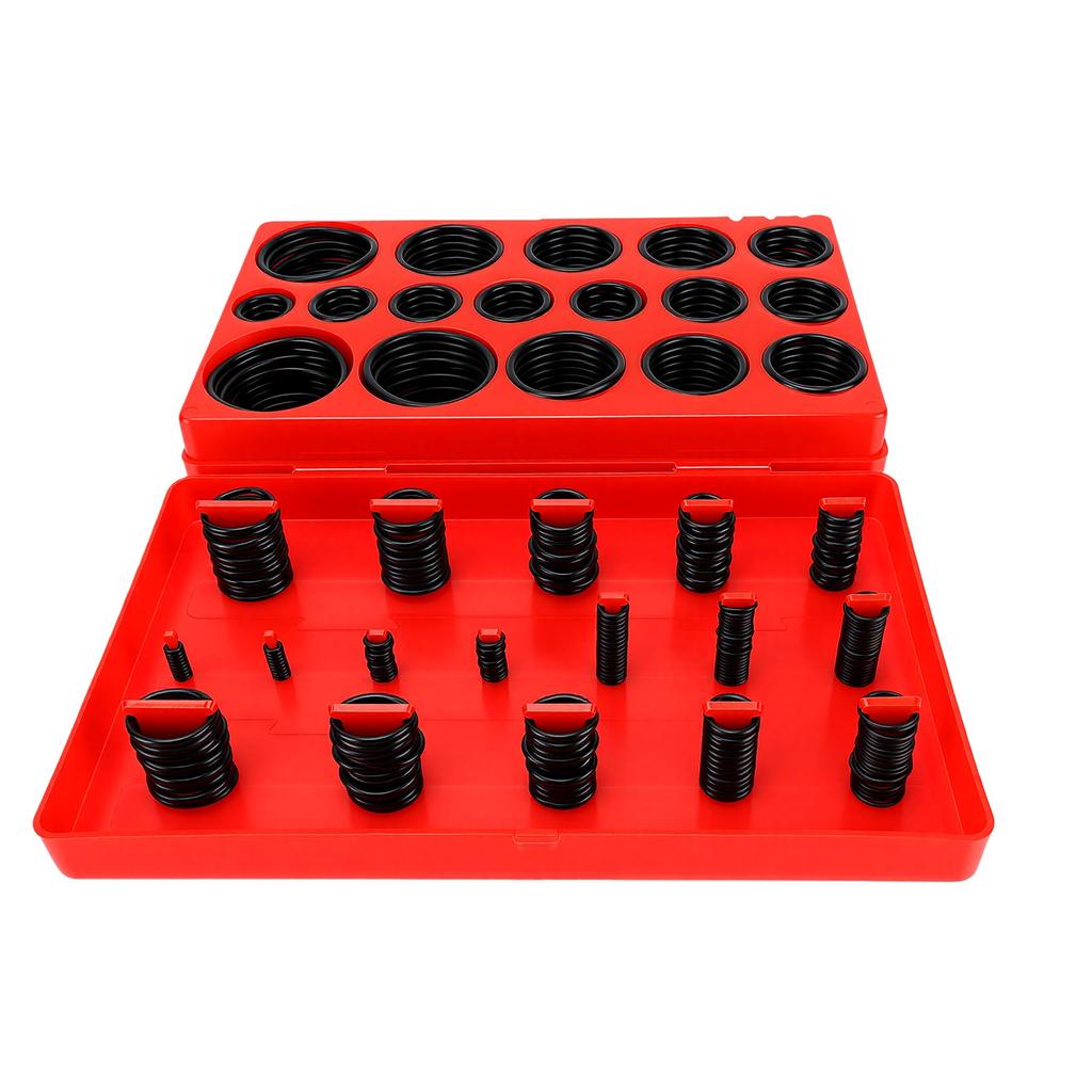 419PCS O Ring Kit Metric 32 Sizes 3 50mm Oil Proof Nitrile Rubber O Ring Washer Set for Automotive Hydraulic Plumbing