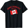 Happy Canada Day Shirt Funny Canadian Flag Maple Patriotic T-Shirt