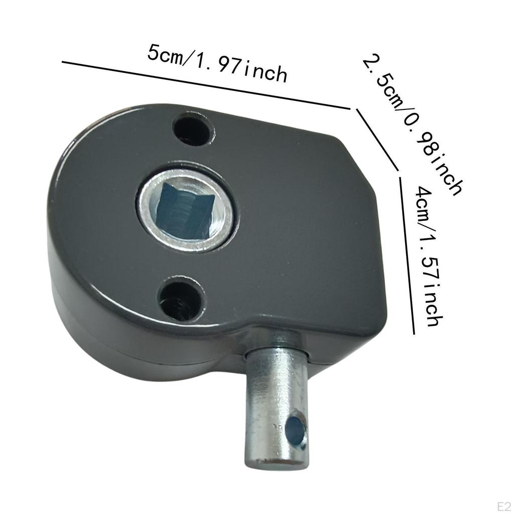 Drive Worm Gear, Patio Canopy Awning Gearbox, Crank Easily Installation for Rain Shelter