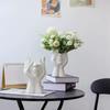 Multifunctional Storage Bucket Creative Plastic Vase Nordic Style Pen Holder  Student Supplies