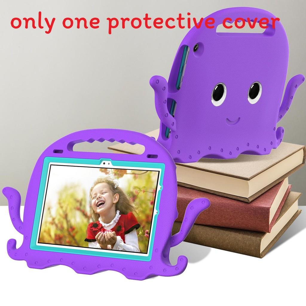 Fire For Kindle Hd10 2021 Cartoon Octopus Tablet Anti Drop Case Daily Life Use