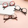 Vintage Single Piece Flip Reading Glasses Men Hyperopia Eyewear Women Fashion Makeup Reading Eyeglasses