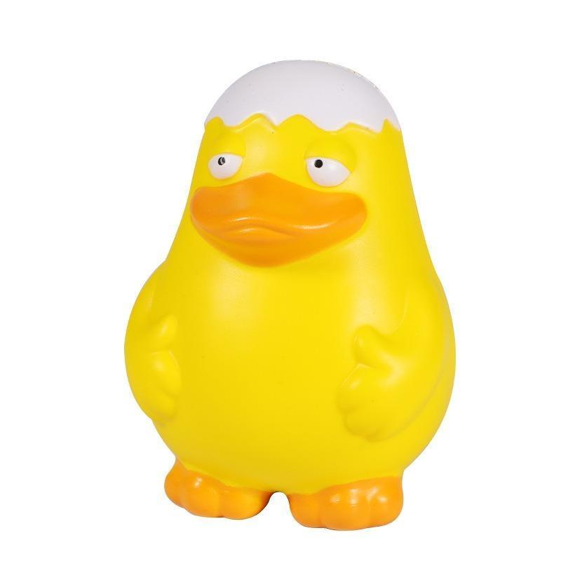 

1 шт. Игрушки для сдавливания уток, медленно восстанавливающиеся товары для отдыха, игрушки для снятия стресса с помощью щипков и сдавливаний 1pc жёлтый