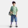 MQD Boys' Short Sleeve Letter Polo T-Shirt