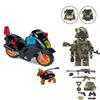 Collection-Boys' Police Commando Minifigure Building Block Toys