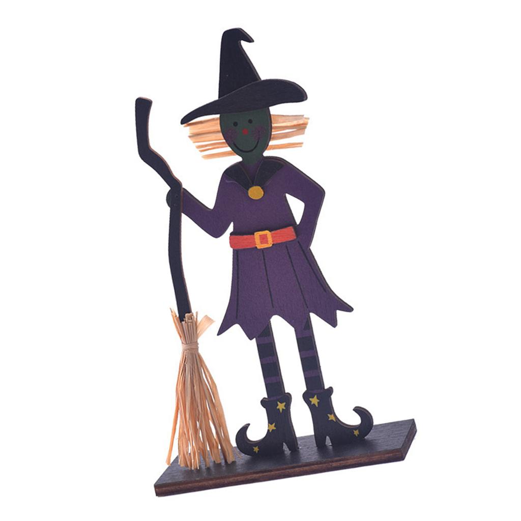 Eco Friendly Halloween Wooden Decoration For Indoor Outdoor Holiday Home Party DIY Craft