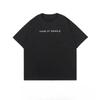 Summer Hip-hop Design Sense Niche Pure Cotton Short-sleeved T-shirt Women's Tide Brand Loose Couple Versatile Men's Top Ins