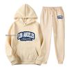 Men's Fashion Fleece Pullover & Sports Hoodie Set