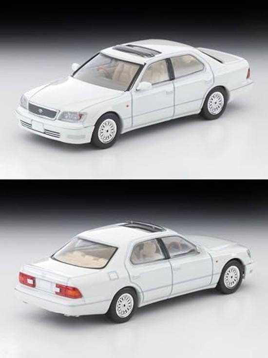 TOMYTEC Tomica Limited Vintage Neo 1/64 LV-N356c Toyota Celsior C-Spezifikation 10. Jubiläumsausgabe Weiß Fertigprodukt 340072