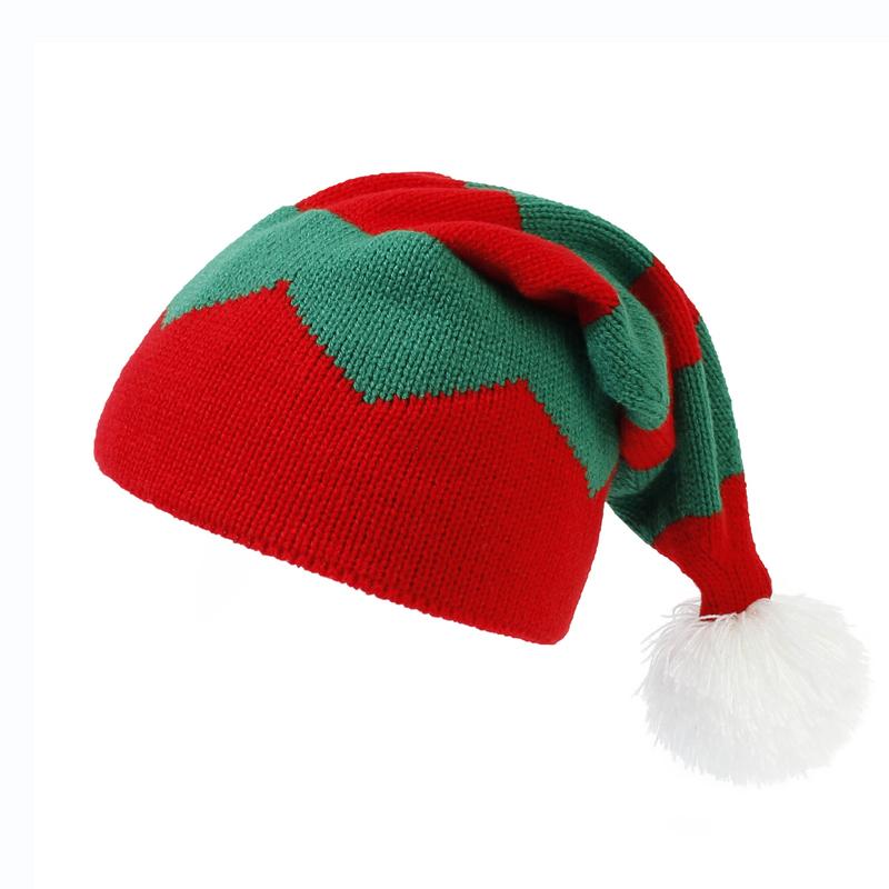 

Детская рождественская шапка с помпоном, зимняя шапка для мамы и ребенка, шапка-бини, аксессуары для младенцев, детская шапка для девочек и мальчиков, рождественский подарок C-Adult