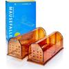 Von Hameln Set of 2 Pcs Mouse Trap Catch Alive and Animal-friendly In the House or Garden with Ventilation Hole