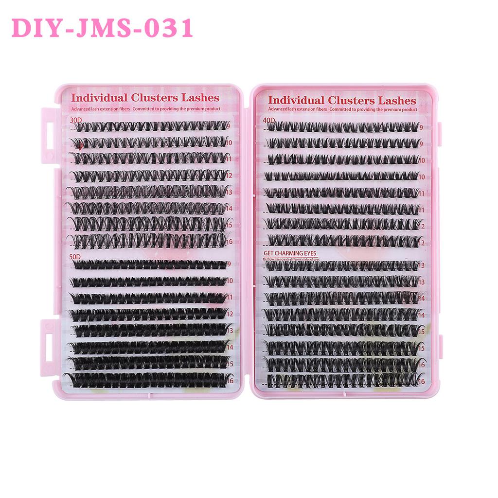 Diy Single Tuft Large Capacity Eyelash Book False Eyelashes 640 Tufts 30D40D50D Multiple Hair Eyelashes