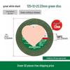 Great White Shark 100mm Stainless Steel Angle Grinder Blade - Sharp & Durable Cutting Wheel
