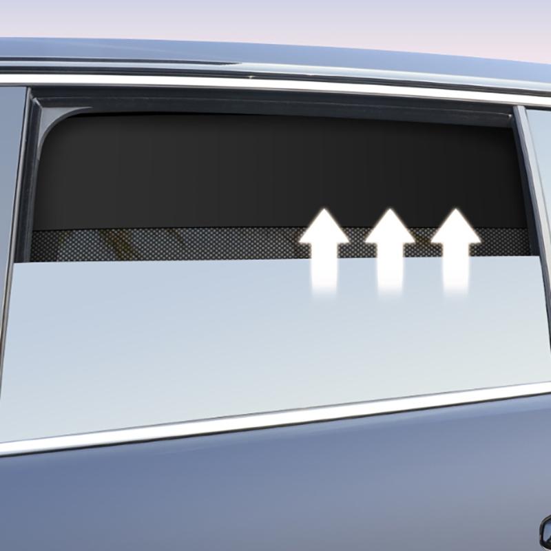 4Pcs Magnetic Car Priavcy Curtains Light Blocking Car Net Sun Visor Summer Protective Window Shade For Car Camping Napping Sleep