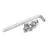 Set of Stainless Steel M8 Anti-Theft Security Screw/Bolt Kit w/Locking Key