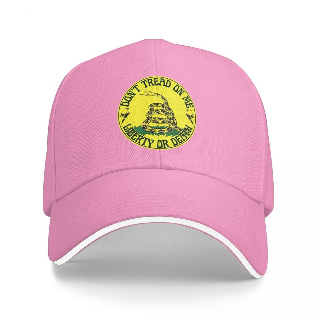 Dont Tread On Me Gadsden Baseball Caps Snapback Baseball Hats Breathable Casual Casquette Outdoor Unisex