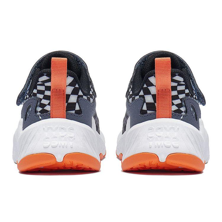 Li Ning Childrens Night Elf 3.0 Luminous Comfortable Anti-Kick Shock Absorption Rebound Casual Shoes Kids Shoes Black Green YKNT088-3