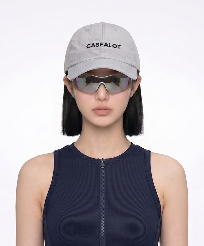 Keiseueolas Nylon Running Cap - Gray