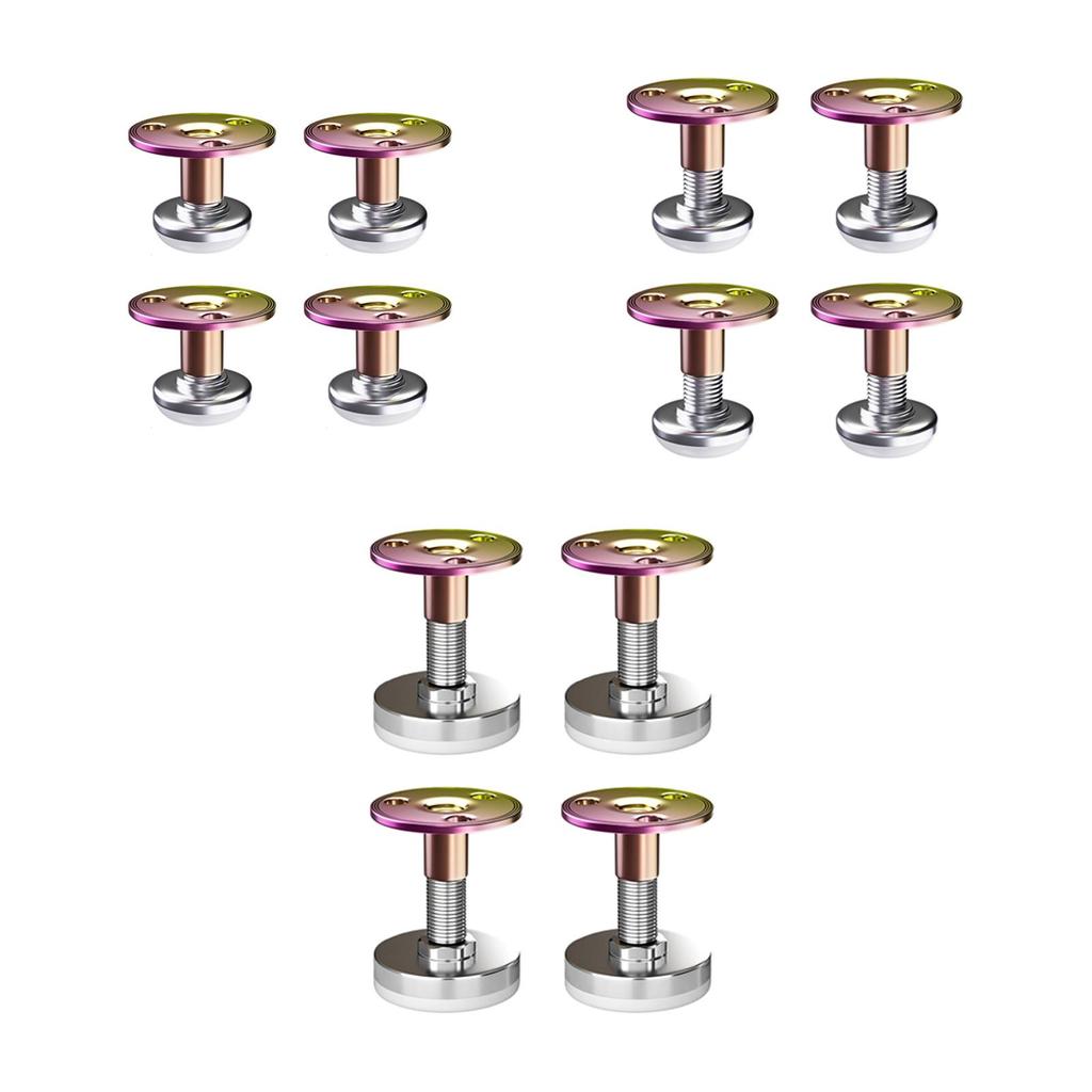 4Pcs Threaded Bed Frame Beds Accessories Easy Installation Headboard Stopper