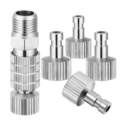 1/8inch Airbrush Quick Releases Plug Coupling Disconnect Coupler Releases Adapter Fitting Airbrush Accessories