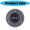 1Pair 3inch 30W 74mm High Fidelitys Silk Film Domes Tweeter Speakers for Rich Trebles and Clear Sound