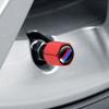 4PCS Universal Alloy Car Tire Wheel Rims Stem Air Valve Cap Cover For BMW SUBARU TOYOTA Chevrolet Mercedes Benz Volkswagen kuh7