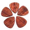 Acoustic Guitar Bass Pick Plectrums Wooden Heart Shaped Guitar Pick Accessories