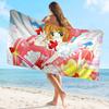 Japanese Anime C-Cardcaptor Sakura Beach Towel For Kids Personalized Bath Towel Pool Towel Vacation Gift Picnic Towel Party Gift