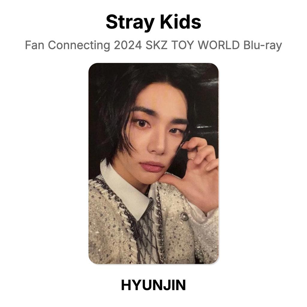 Stray Kids Fan Connecting 2024 SKZ TOY WORLD Blu-ray Fotocarte Oficial