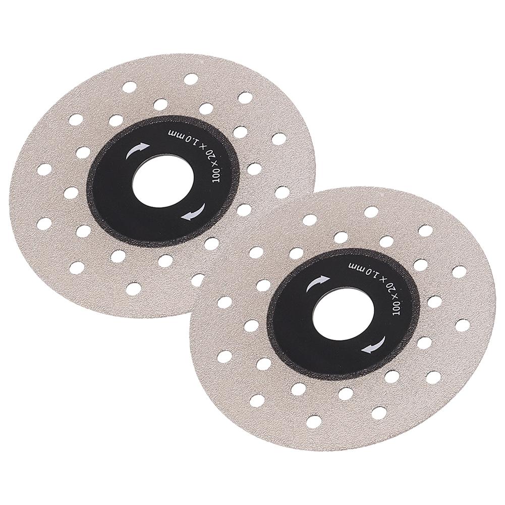 1/2pcs 4Inch 100mm Rock Slab Cutting Disc Saw Blade 1mm Emery Circular Saw Blade Grinding Disc For Cutting Grinding Stone