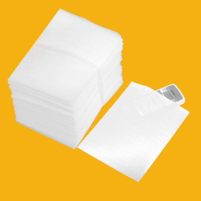 

Thickened Pearl Cotton Foam Bag Packing Box Lining Bags Multi Scenario Applicable Shockproof and Moisture-proof Packaging Bags for Express Delivery 6x6cm 100pcs