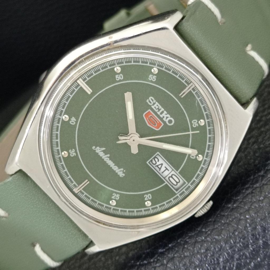 

ВИНТАЖНЫЕ МУЖСКИЕ ЧАСЫ SEIKO 5 AUTOMATIC 6309A ЯПОНИЯ ЗЕЛЕНОГО ЦВЕТА ЦИФЕРБЛАТ a701237-5 R206a-a701237