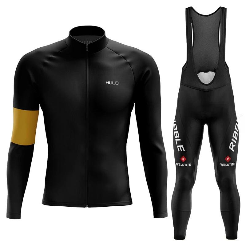 Long Sleeve Skinny Quick Drying Milk Silk Men's Road Bike Suit Mountain Bike Breathable Quick Drying 2026 Autumn Breathable Cycling Suit Suit