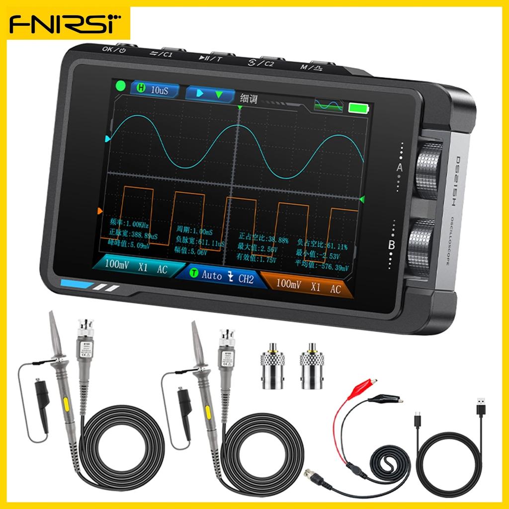 FNIRSI DS215H Oscilloscope 2 in 1 Electronic Repair tool Supports 8 languages Digital Professional Instrument