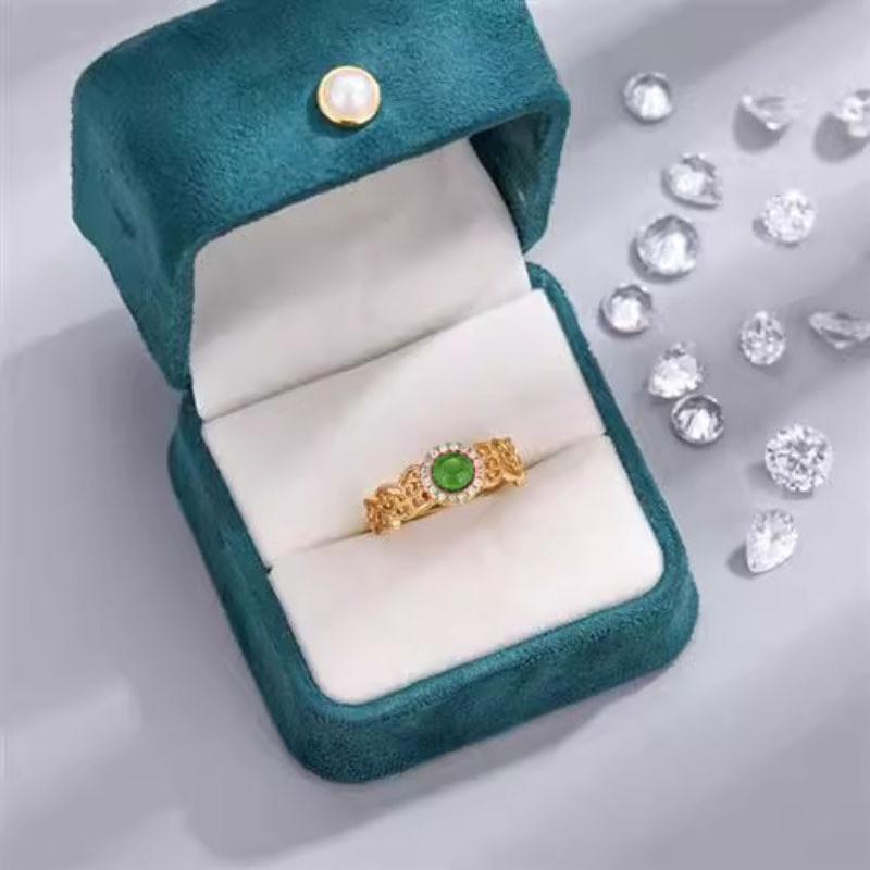 Stunning Vintage Lace Hollow Design Ring For Women Unique Stylish Adjustable Fashionable Accessory