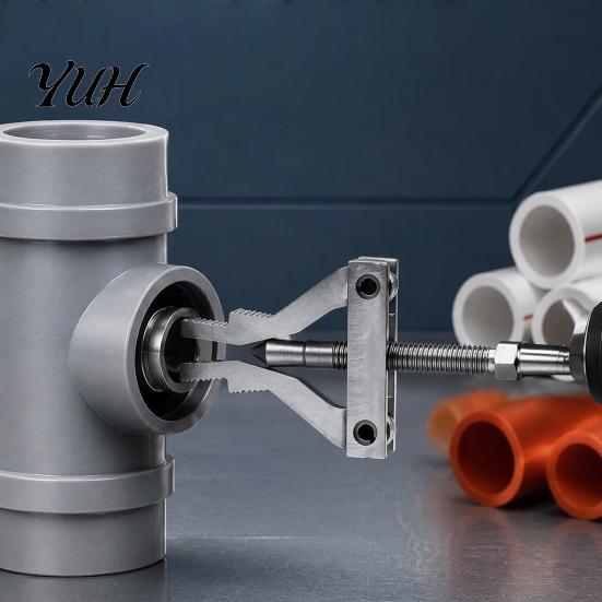 Extractor for 1/2 3/4 And 1 Inch Pipes Broken Pipe Tool Pipes, Versatile Heavy Duty Damaged Thread Remover, Hex Shank Repair Impact Drills Hand Tools