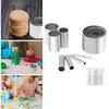 12Pcs Ceramic Dotting Baking Indentation Molds Tool Stainless Steel Pottery Clay Cutter 3mm-32mm Cookie Fondant Cutter