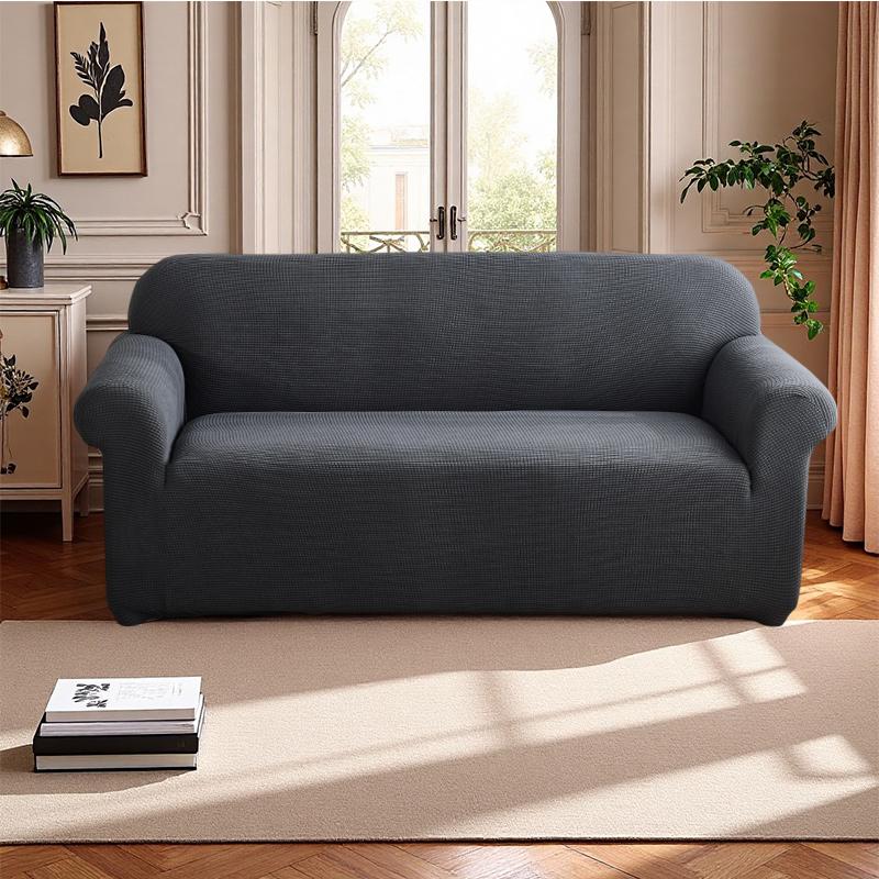 1/2/3/4 Seater Sofa Cover for Living Room L Shaped Corner Sofa Cover Stretch Sofa Slipcovers Elastic Thick Armchair Couch Cover