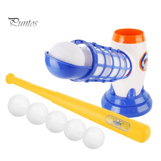 Youth Baseball Training Equipment Kids Pitching Machine Independent Simple Operation Sports Accessories Auto Release Battery Powered Trainer Supplies