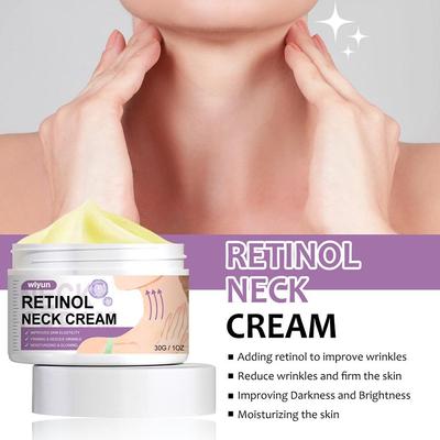Firming Neck Cream Deep Hydration Moisturizing Neck Cream Diminish Neck Lines Cleansing Whitening Neck Cream