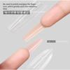 Long Ladder Oval Quick Extension Sandwich Nail Form Paper-Free Crystal Gel Builder Mold Professional Manicure  Shaping