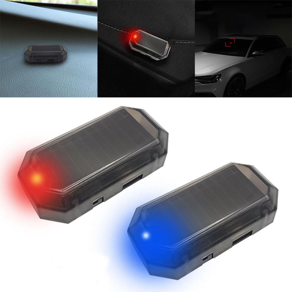 Fahrzeug-Solar-LED-Warnlicht zur verbesserten Diebstahlabschreckung